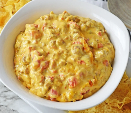 easy rotel cheese dip slow cooker easy rotel cheese dip slow cooker