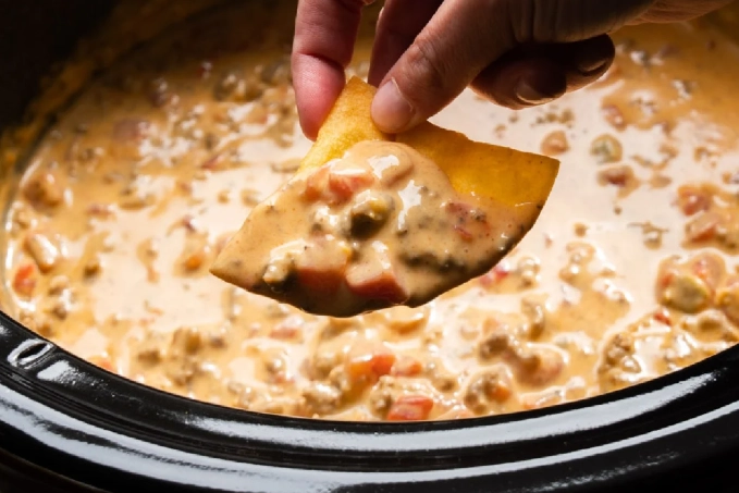 easy rotel cheese dip slow cooker easy rotel cheese dip slow cooker