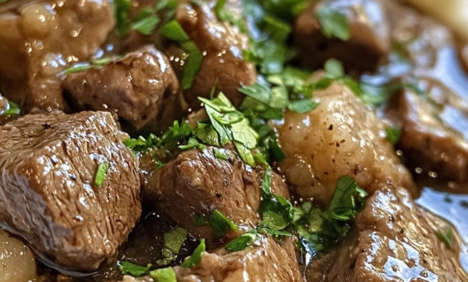 crock pot beef tips