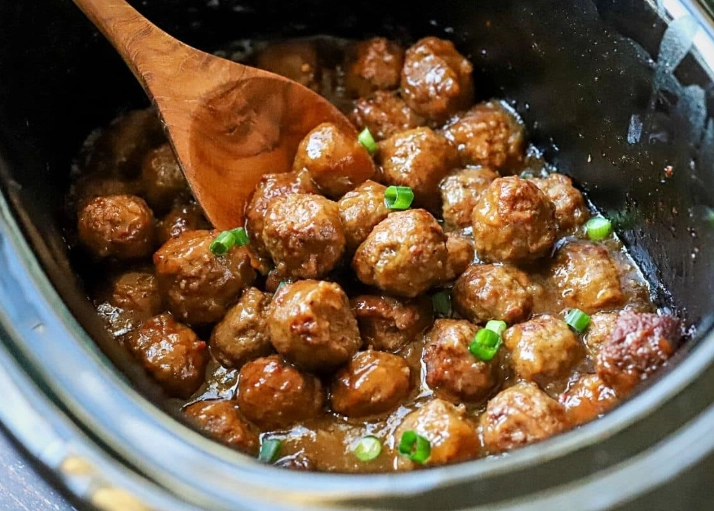 crockpot teriyaki meatballs crockpot teriyaki meatballs