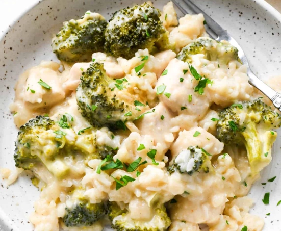 one pot chicken rice broccoli one pot chicken rice broccoli