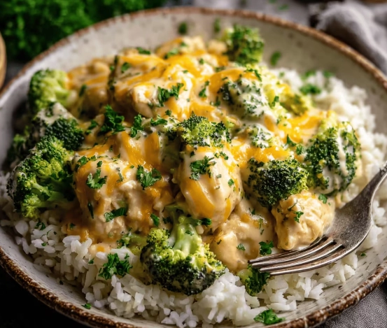 one pot chicken broccoli rice one pot chicken broccoli rice