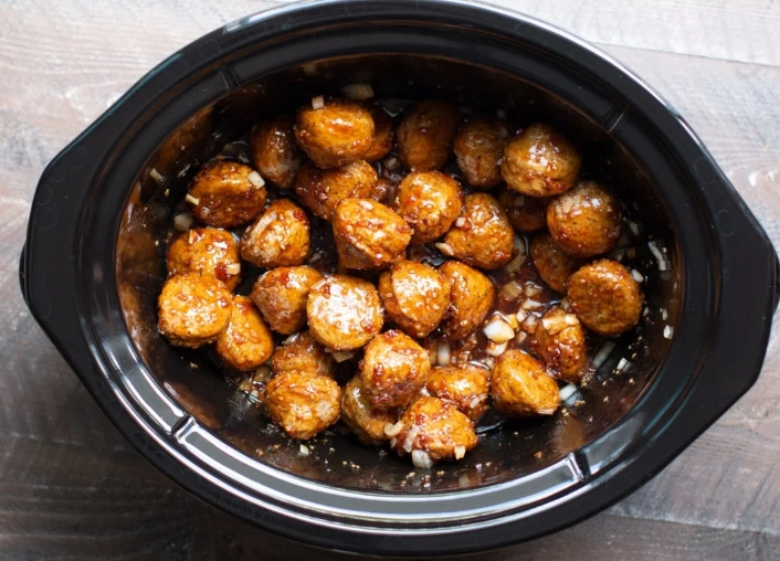 slow cooker teriyaki meatballs with pineapple slow cooker teriyaki meatballs with pineapple