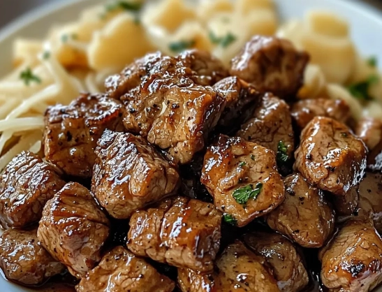 Crockpot steak bites Crockpot steak bites