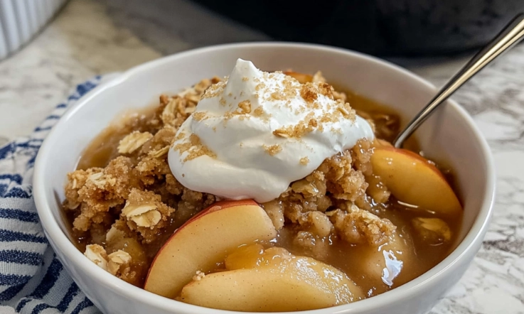 healthy crock pot apple crisp healthy crock pot apple crisp