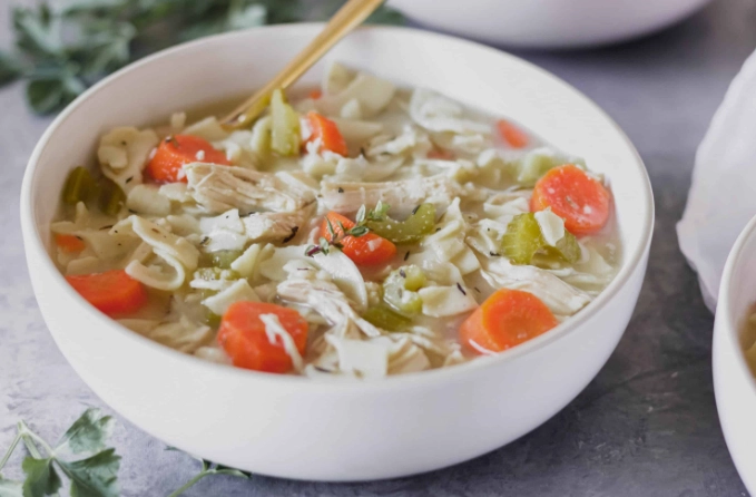 easy slow cooker chicken noodle soup easy slow cooker chicken noodle soup