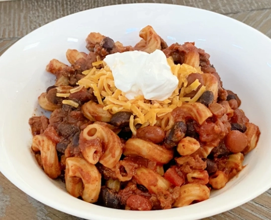 healthy crockpot chili mac healthy crockpot chili mac