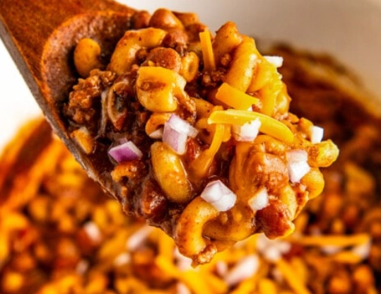 healthy crockpot chili mac healthy crockpot chili mac
