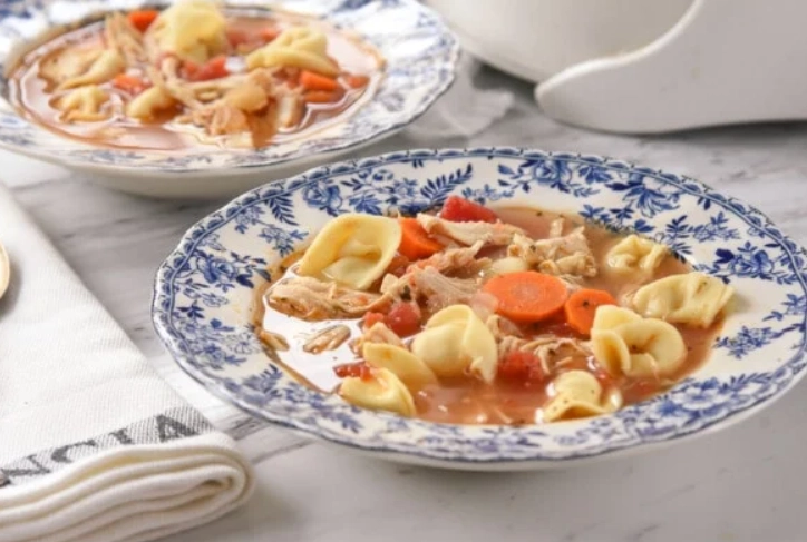 easy chicken tortellini soup easy chicken tortellini soup