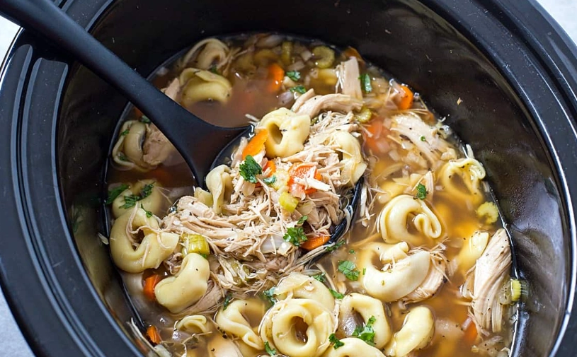 healthy chicken tortellini soup healthy chicken tortellini soup