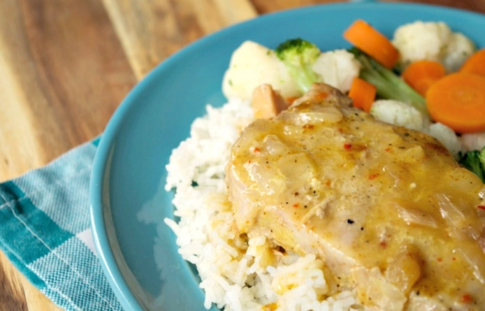 easy slow cooker pork chops