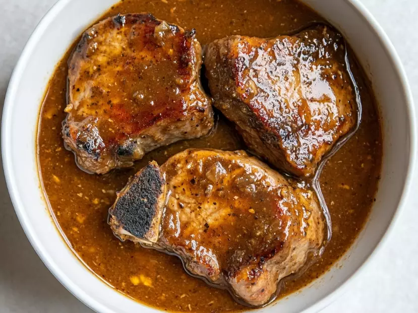 crock pot pork chops and stuffing