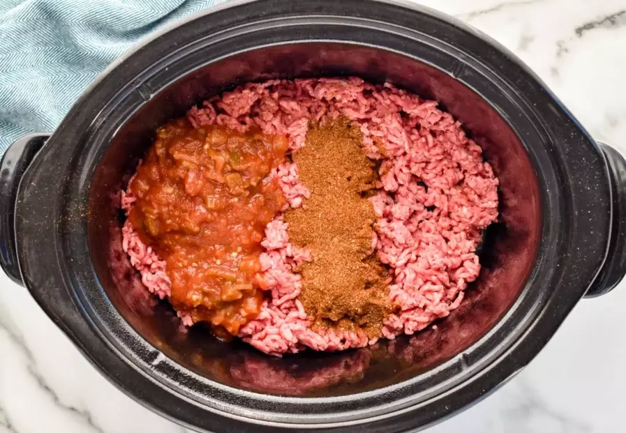 slow cooker taco meat
