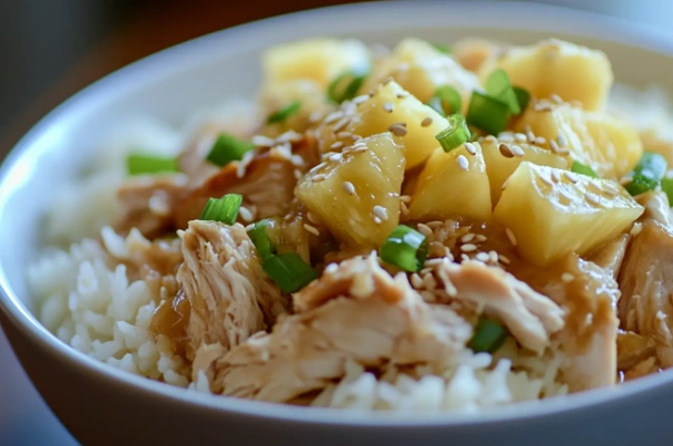 crockpot Hawaiian chicken