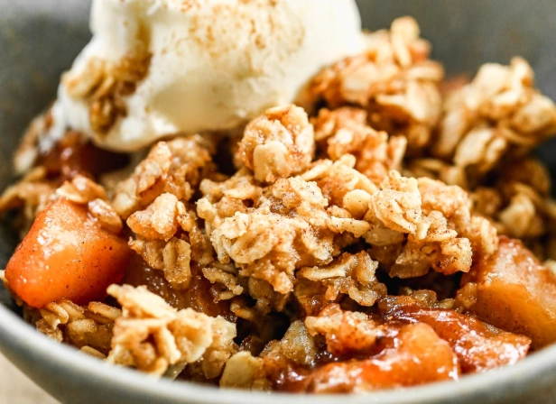 cake mix apple crisp crock pot