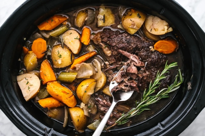 crock pot cubed beef