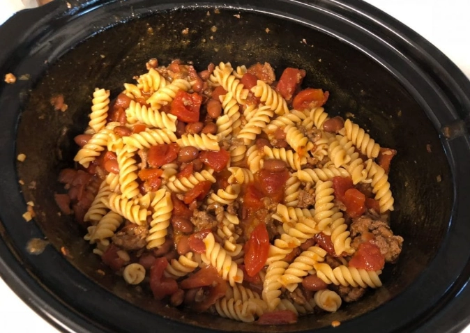Crockpot chili mac soup Crockpot chili mac soup