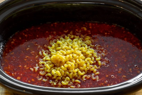 Crockpot chili mac soup Crockpot chili mac soup