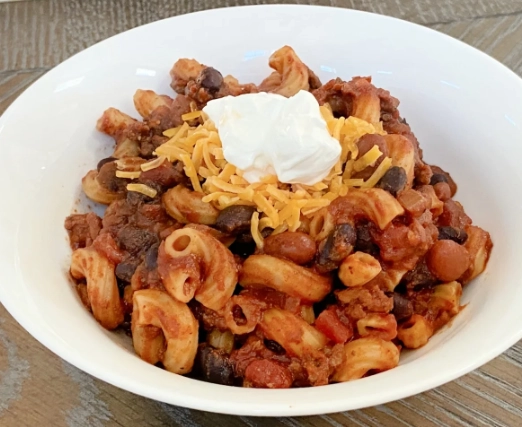 Crockpot chili mac soup Crockpot chili mac soup