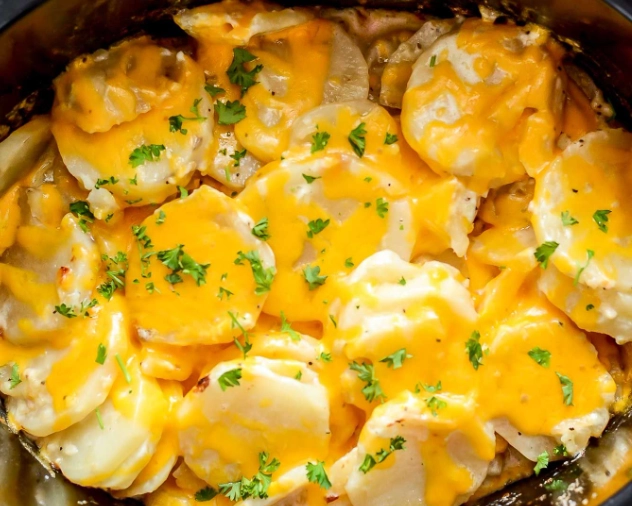 crock pot scalloped potatoes and ham crock pot scalloped potatoes and ham