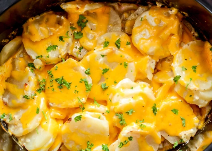 crock pot scalloped potatoes and ham crock pot scalloped potatoes and ham