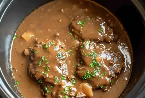 Swiss steak crock pot recipe Swiss steak crock pot recipe