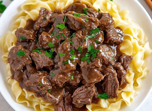 what to cook beef tips in