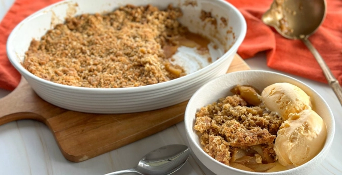 easy apple crumble easy apple crumble
