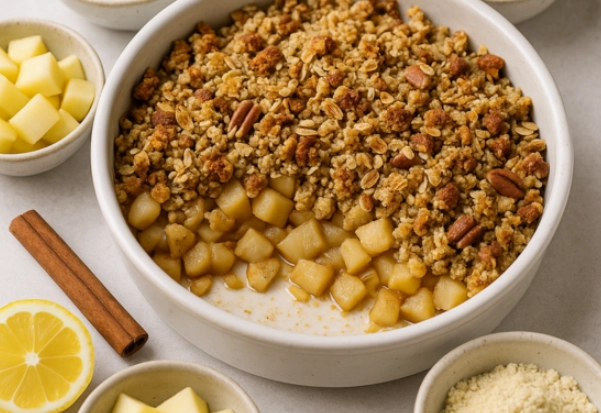 healthy oat dessert