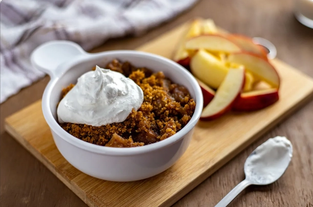 easy apple crumble easy apple crumble