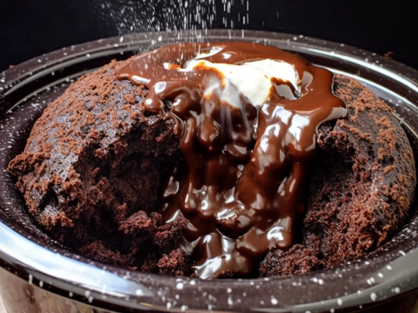 slow cooker lava cake slow cooker lava cake