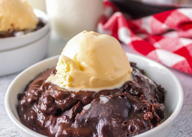 easy chocolate lava cake