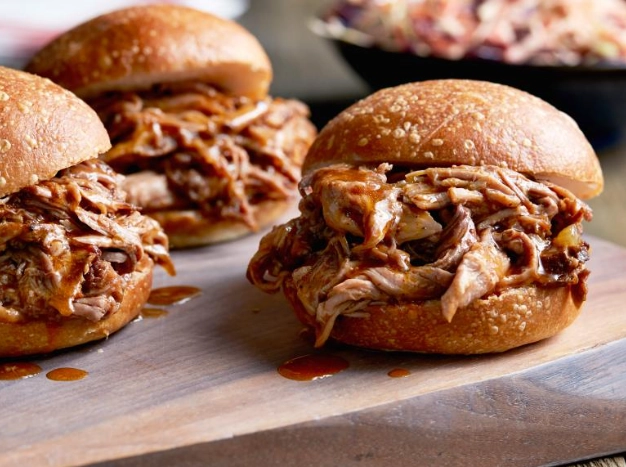 smoker pulled pork