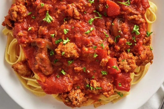 slow cooker pasta sauce