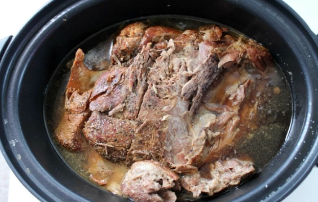 slow cooker pulled pork