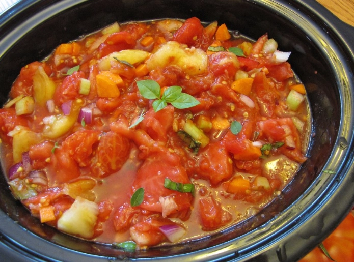slow cooker tomato sauce slow cooker tomato sauce