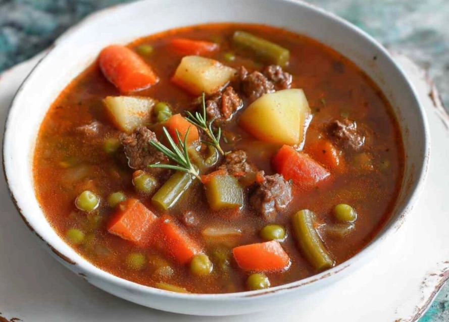 slow cooker vegetable soup slow cooker vegetable soup