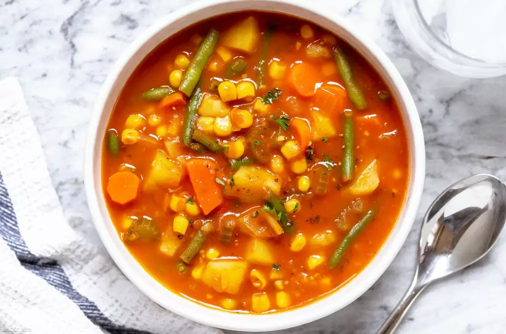 vegetable soup with potatoes vegetable soup with potatoes