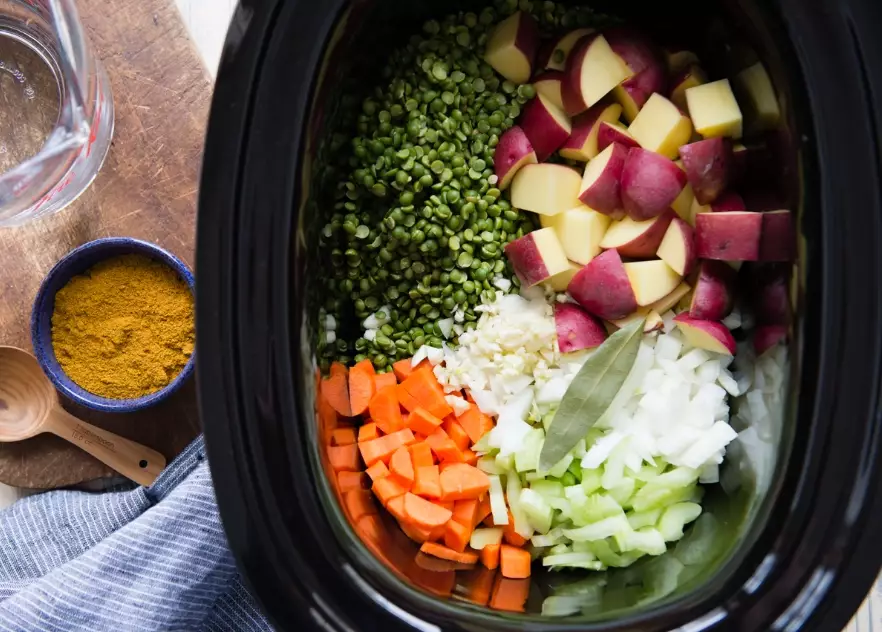 vegetarian slow cooker soups