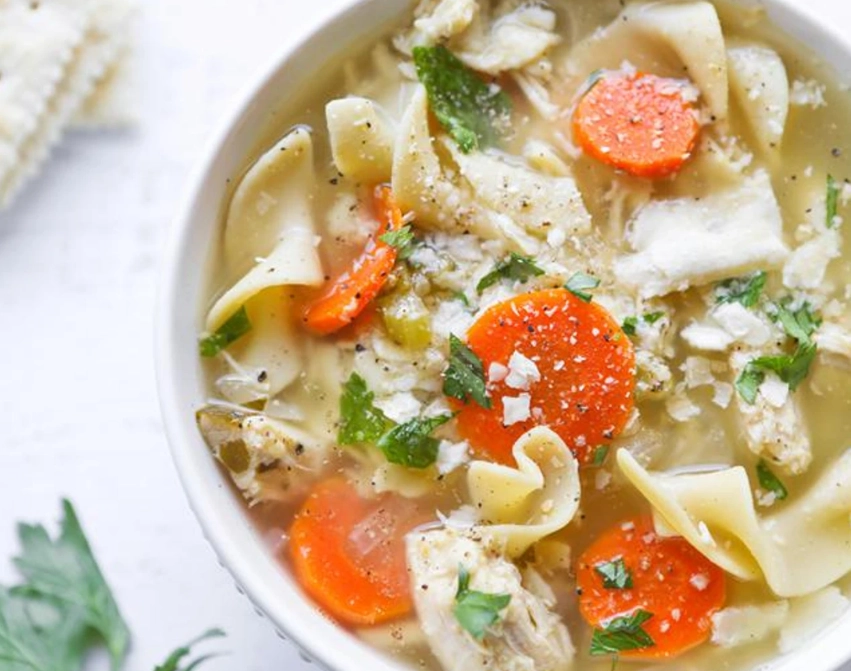 no noodle chicken soup