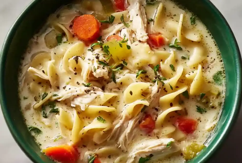 slow cooker chicken soup
