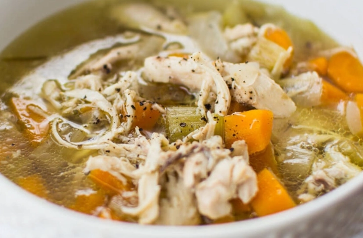 slow cooker chicken soup