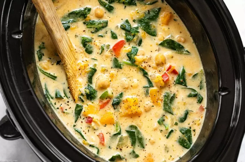 creamy crockpot soup