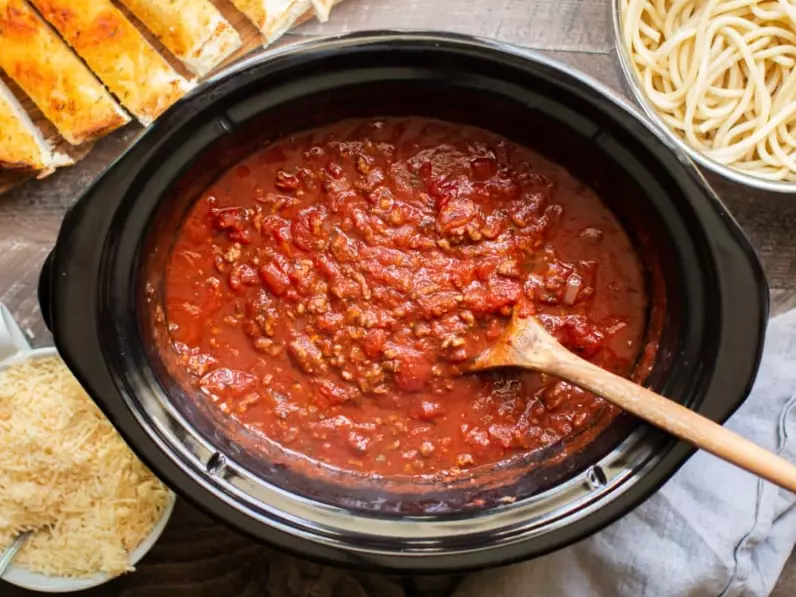 slow cooker spaghetti sauce slow cooker spaghetti sauce