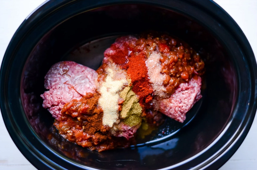 slow cooker taco meat