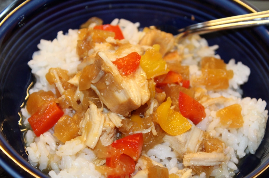 hawaiian chicken slow cooker