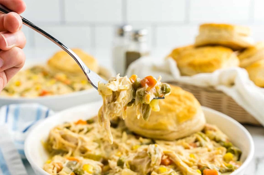easy chicken pot pie easy chicken pot pie