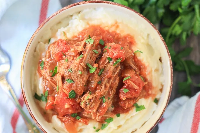 slow cooker Swiss steak