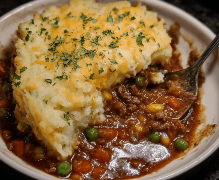 crockpot shepherds pie