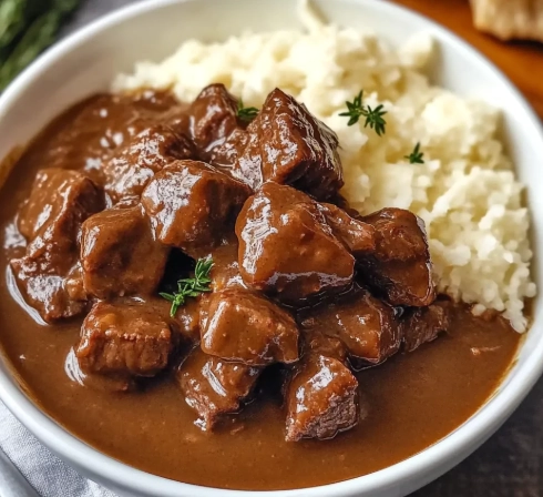 beef tips crock pot